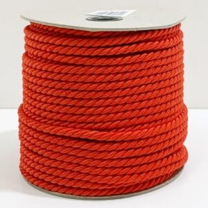 Cordoncino 3 Capi Rosso 5 mm x 50 mt *