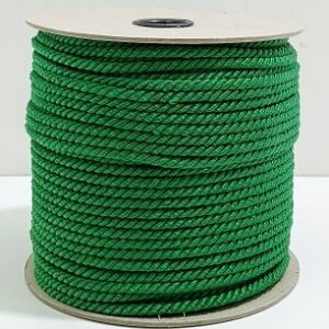 Cordoncino 3 Capi Verde Smeraldo 3 mm x 100 mt *