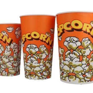 Bicchieri Pop Corn in carta 950 ml 6 pz *