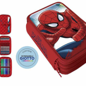 Giotto  Astuccio 3 Zip Marvel Spiderman *