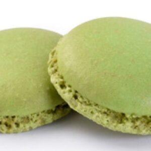 8 Macarons diametro 3,5 cm Verde – 4 coppie *