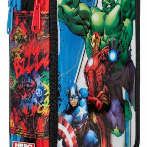 Astuccio 3 Zip Avengers 20 *