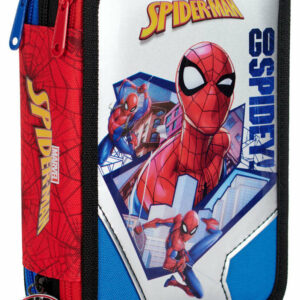 Astuccio 3 Zip Spiderman 20 *