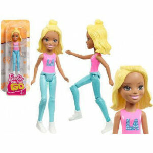 Barbie On The Go – Bambola Movibile 10 cm *