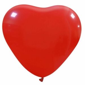 Palloncini in lattice 6” 15 cm Rossi a forma di cuore 100 pz*