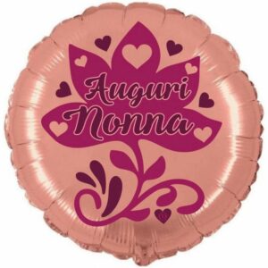 Palloncino Mylar 45 cm Auguri Nonna *