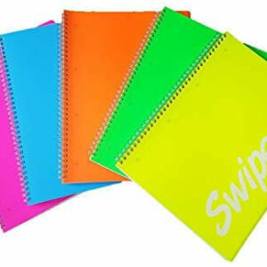 Maxi Quaderno Spirale Swipe Fluo 5 mm 80 fogli *