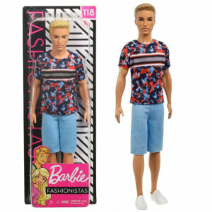 Barbie Bambola Ken 30 cm Fashionistas – 118 *