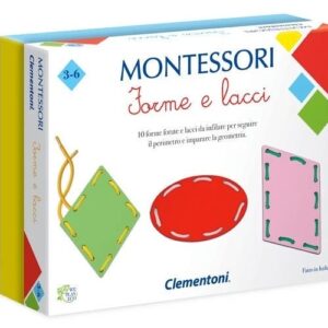 Clementoni Montessori Forme e Lacci *