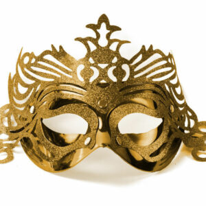 Maschera d’oro con ornamenti *