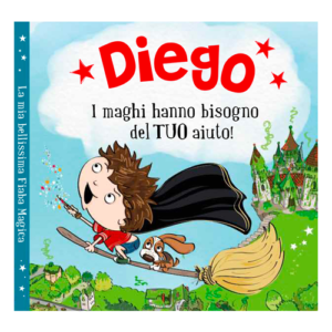 Libro fiaba personalizzata – Diego *