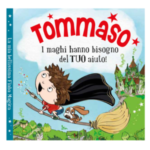 Libro fiaba personalizzata – Tommaso *