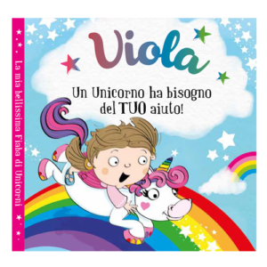 Libro fiaba personalizzata – Viola *