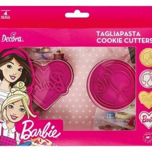 Set 2 tagliapasta e 2 Marcatori Barbie *