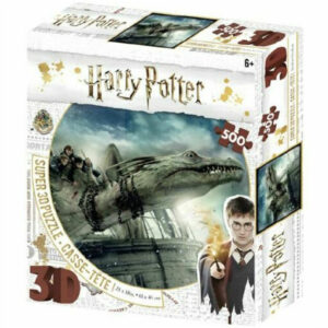 Puzzle lenticolare 500 pezzi Harry Potter Fuga dalla Gringott *