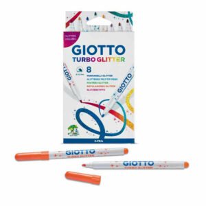 Giotto Colori Turbo Glitter 8 pezzi *