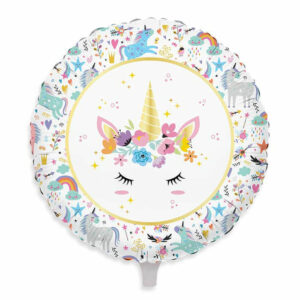 Palloncino Mylar 18” 45 cm Unicorn *