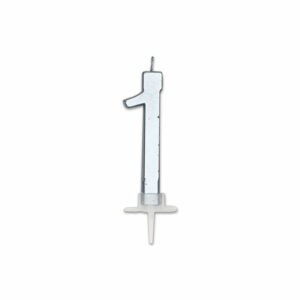 Candela Italic Metal Argento numero 1 *