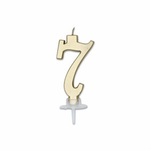 Candela Italic Metal Oro numero 7 *