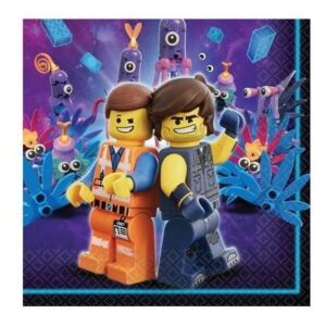 Tovaglioli 33×33 cm Lego Movie 16 pz