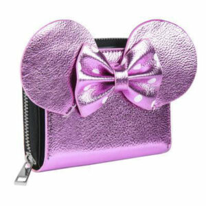 Portafoglio Metal con Fiocco Disney Minnie *