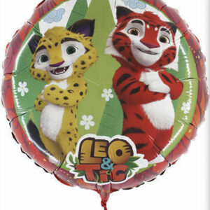 Palloncino mylar 18” 45 cm Leo & Tig *