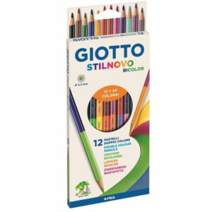 Giotto Stilnovo Pastelli doppio colore 12 pezzi *