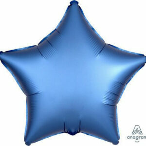 Palloncino Mylar 17″ 42 cm Stella Satinato Blu Cobalto