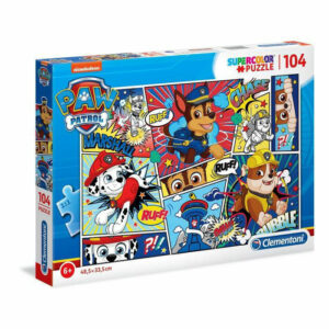 Puzzle 104 Supercolor Paw Patrol *