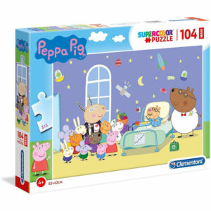 Puzzle 104 Maxi Supercolor Peppa Pig *