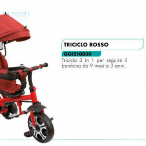 Triciclo Rosso *