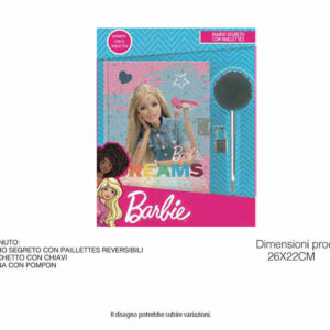 Diario Segreto con Paillettes Barbie *