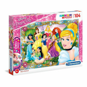 Puzzle 104 Supercolor Principesse Disney *