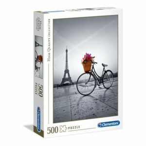 Puzzle 500 High Quality Collection Romantic Promenade in Paris *