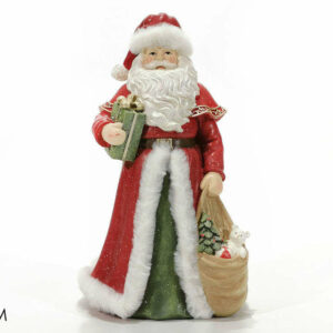 Babbo Natale Rosso con doni 31 cm *