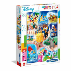 Puzzle 104 Supercolor Principesse Disney *