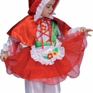 Costume Bambina Cappuccetto Rosso 1/2 anni *