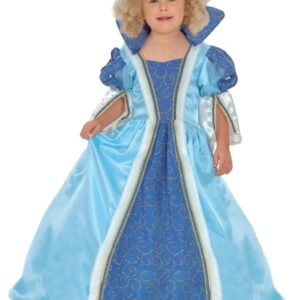 Costume Bambina Piccola Regina 1/2 anni *