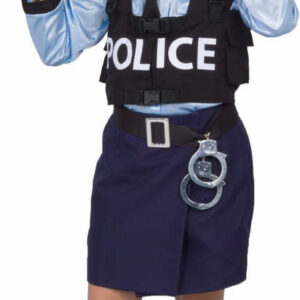 Costume Bambina Poliziotta 5/7 anni *