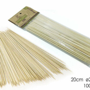 Set 100 Spiedini Bamboo 20 cm *