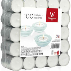 Candele T-light bianchi 100 pezzi *