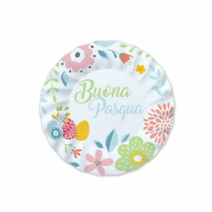 Piatti in carta 20 cm Pasqua 8 pezzi *