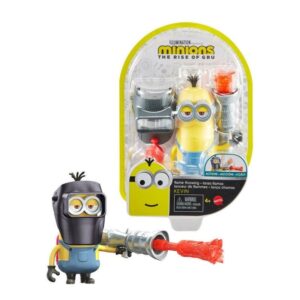 Minions Kevin personaggio con lanciafiamme *