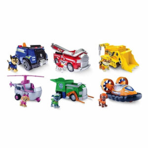 Paw Patrol veicoli con personaggi