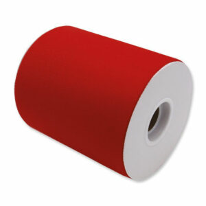 Rotolo Tulle Rosso altezza 12,5 cm lunghezza 100 metri *