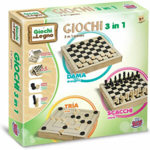 Giochi in legno 3 in 1 *