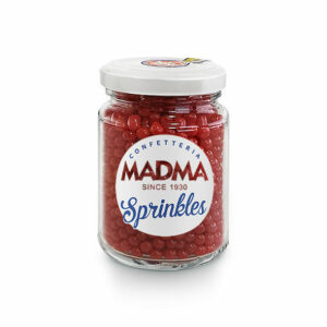 Sprinkles sferici Rosso brillate 4 mm 90 grammi *