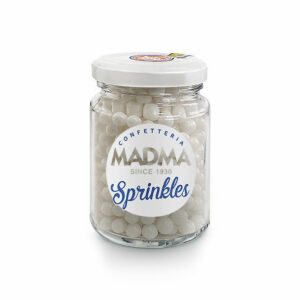 Sprinkles sferici Bianco brillante 6 mm 90 grammi *