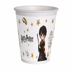 Bicchieri in carta 255 ml Harry Potter 8 pezzi *