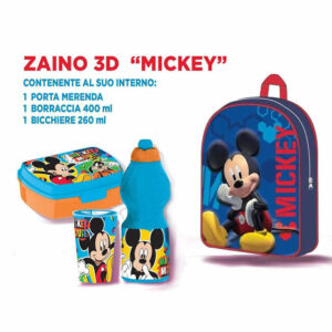 Zaino Asilo 3D School Pack Topolino *